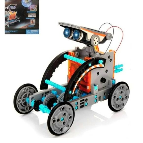Solar Robot Creation Kit With 190 Pieces - Powered By Sun - Science & Educationa - Picture 3 of 6